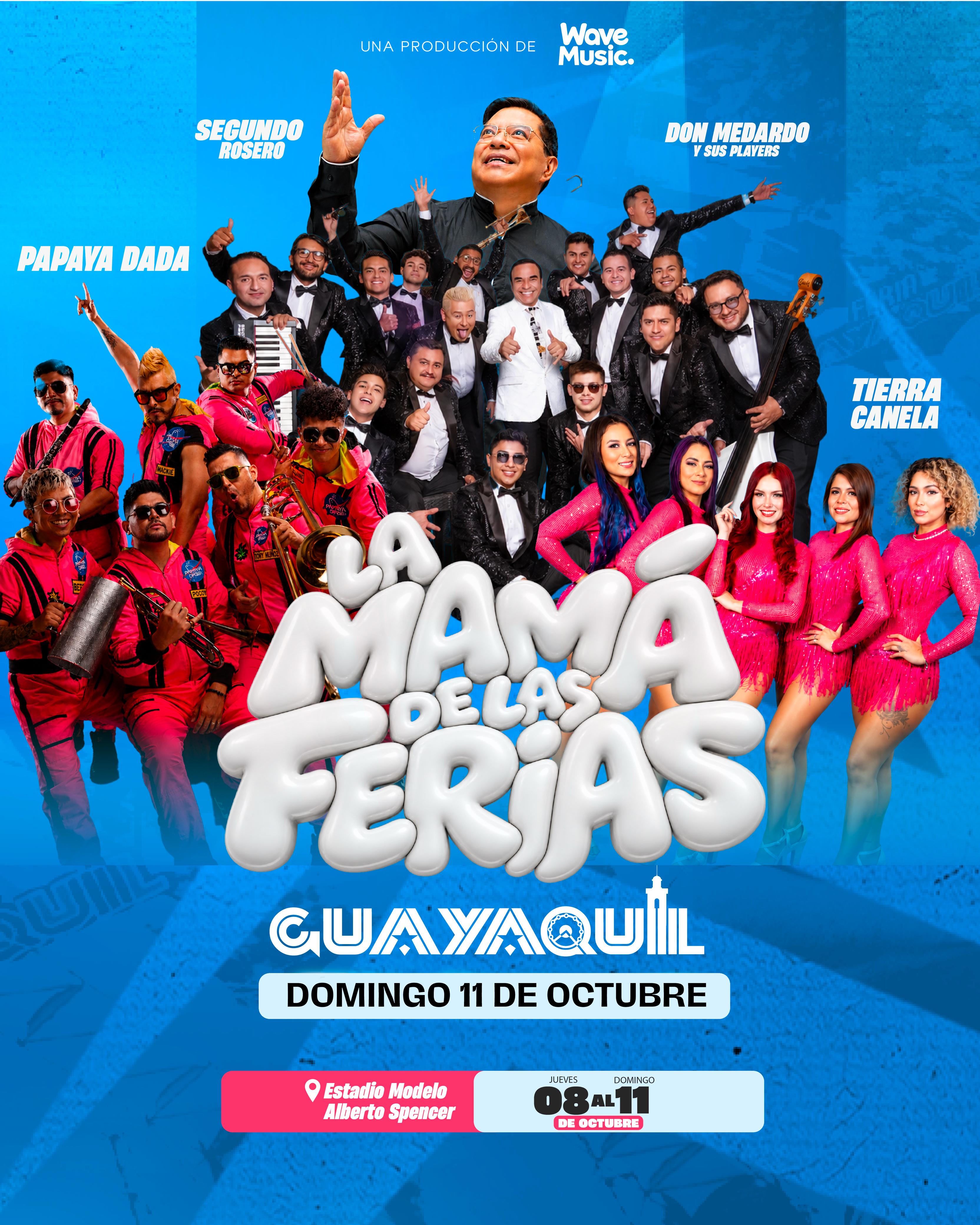 Lineup del Domingo 11 de octubre