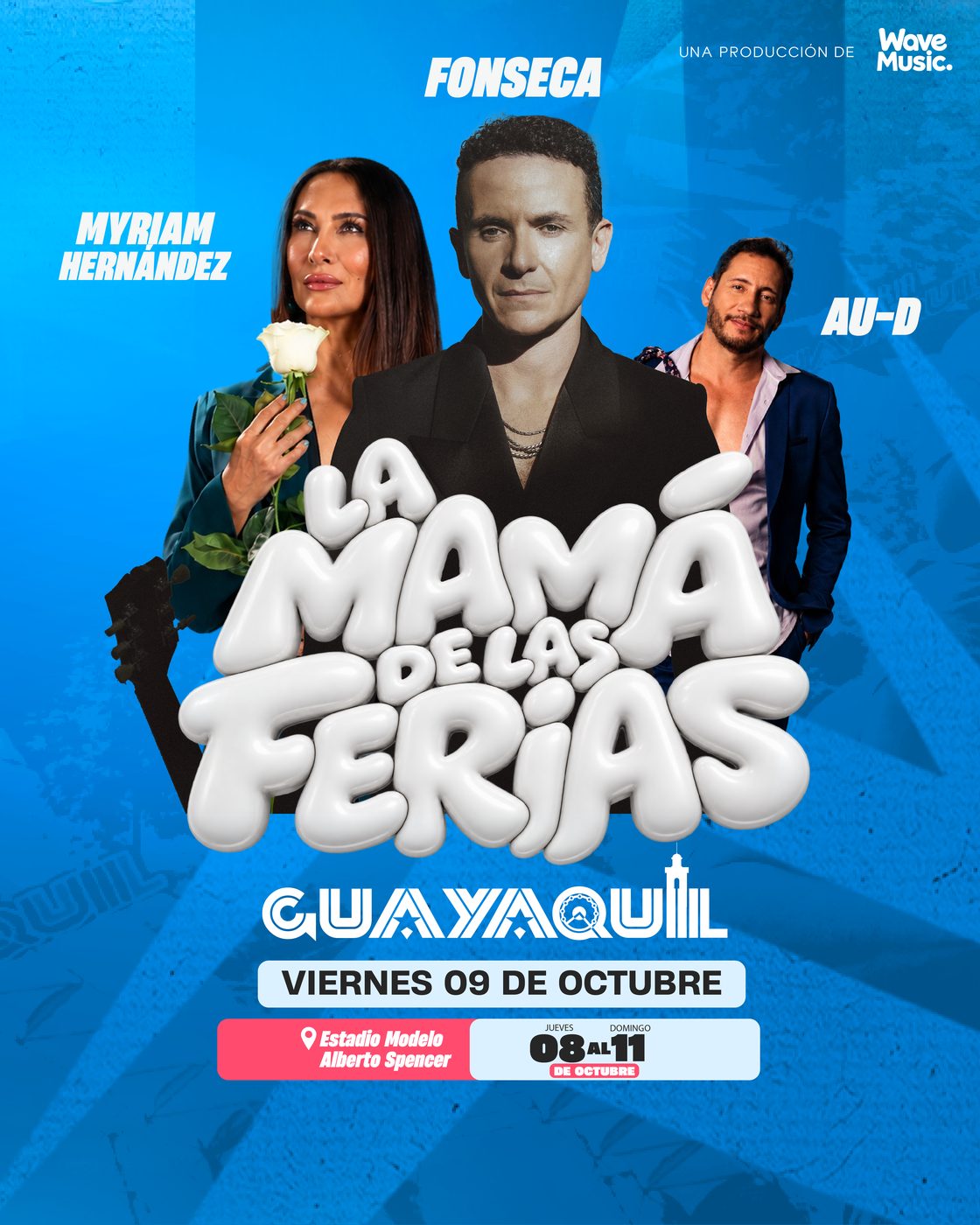 Lineup del Viernes 9 de octubre